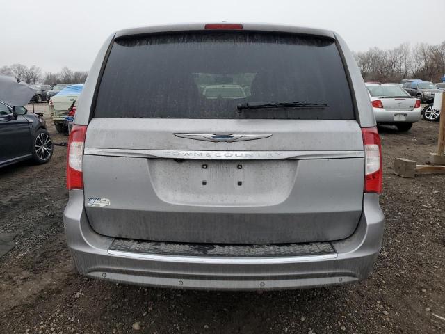 2C4RC1CG9ER224698 - 2014 CHRYSLER TOWN & COU TOURING L SILVER photo 6