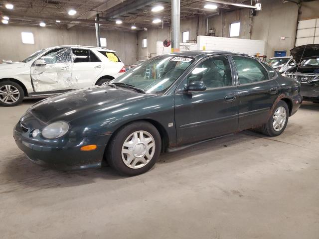 1FAFP53S8XG156049 - 1999 FORD TAURUS SE GREEN photo 1