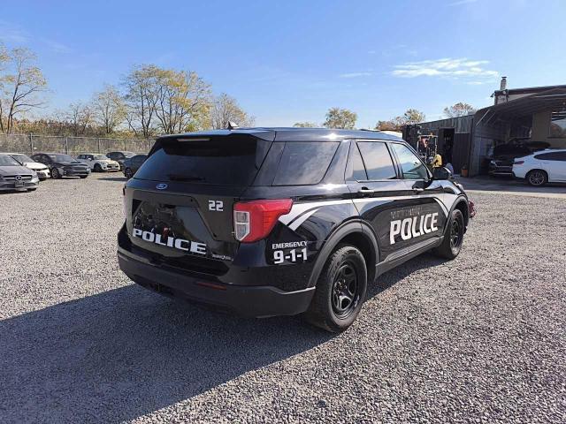 1FM5K8AC1MNA02657 - 2021 FORD EXPLORER POLICE INTERCEPTOR 黑色 照片 4