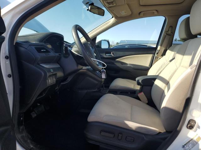 5J6RM4H51FL124850 - 2015 HONDA CR-V EX WHITE photo 7