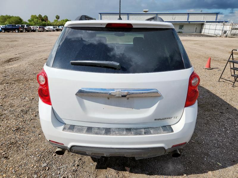 2GNALDEK2D6428394 - 2013 CHEVROLET EQUINOX LT WHITE photo 6