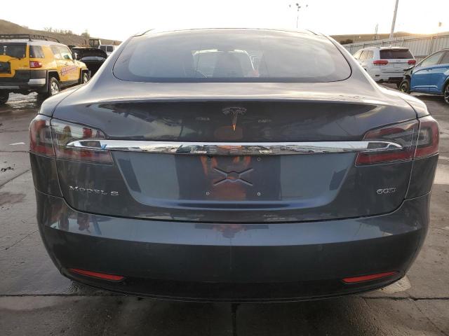 5YJSA1E25HF181874 - 2017 TESLA MODEL S GRAY photo 6