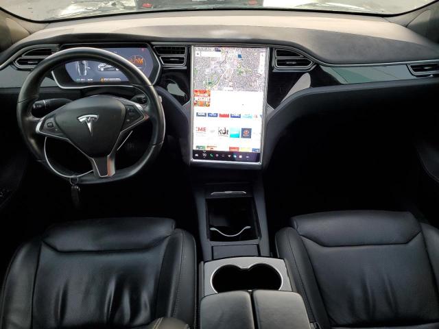 5YJSA1E25HF181874 - 2017 TESLA MODEL S GRAY photo 8