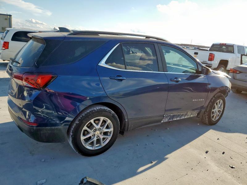 3GNAXKEGXPS142867 - 2023 CHEVROLET EQUINOX LT 蓝色 照片 3