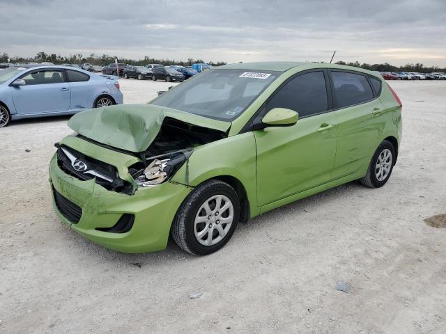 KMHCT5AE8CU033932 - 2012 HYUNDAI ACCENT GLS GREEN photo 1