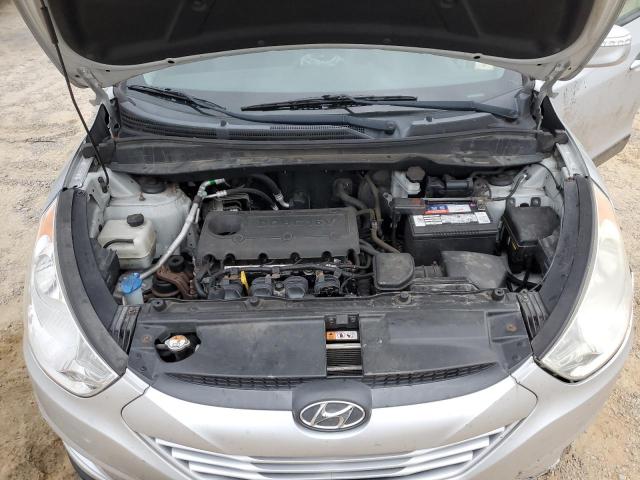 KM8JUCAC4DU731673 - 2013 HYUNDAI TUCSON GLS SILVER photo 12