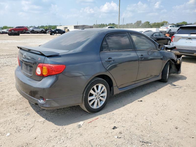 1NXBU4EE5AZ337584 - 2010 TOYOTA COROLLA BASE GRAY photo 3