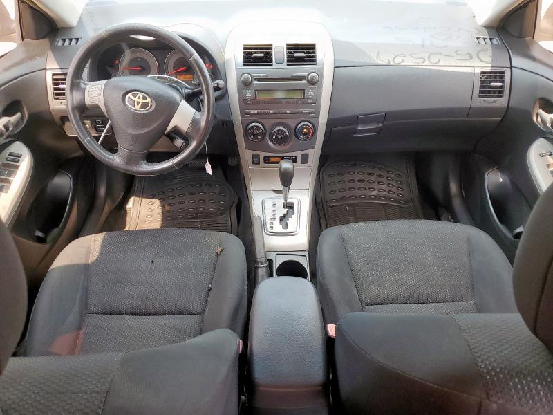 1NXBU4EE5AZ337584 - 2010 TOYOTA COROLLA BASE GRAY photo 8