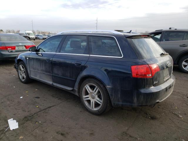 WAUKF78E88A070784 - 2008 AUDI A4 2.0T AVANT QUATTRO BLACK photo 2