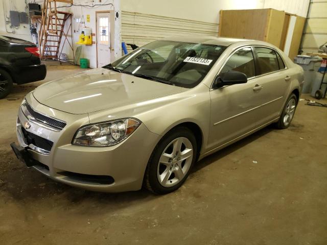 1G1ZB5E19BF261717 - 2011 CHEVROLET MALIBU LS GOLD photo 1