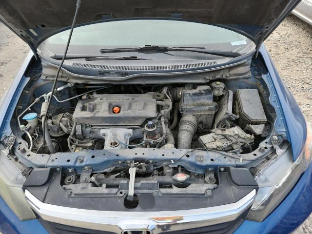 2HGFB2F55CH537516 - 2012 HOND CIVIC LX BLUE photo 11