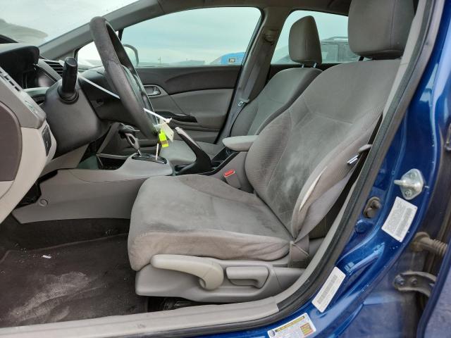 2HGFB2F55CH537516 - 2012 HOND CIVIC LX BLUE photo 7