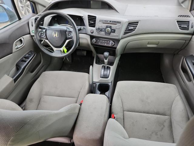 2HGFB2F55CH537516 - 2012 HOND CIVIC LX BLUE photo 8