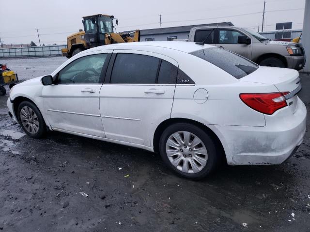 1C3CCBAG9CN241210 - 2012 CHRYSLER 200 LX WHITE photo 2