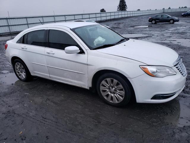 1C3CCBAG9CN241210 - 2012 CHRYSLER 200 LX WHITE photo 4