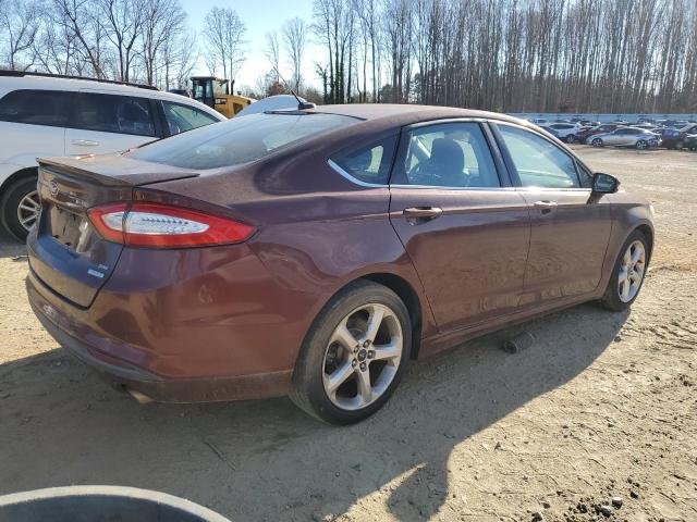 3FA6P0HD0GR294142 - 2016 FORD FUSION SE BROWN photo 3