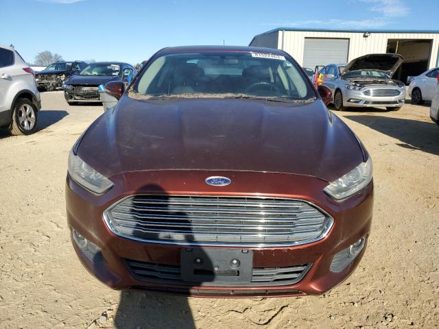 3FA6P0HD0GR294142 - 2016 FORD FUSION SE BROWN photo 5