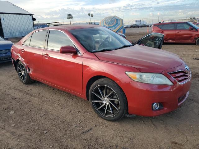 4T1BF3EK6BU678889 - 2011 TOYOTA CAMRY BASE RED photo 4