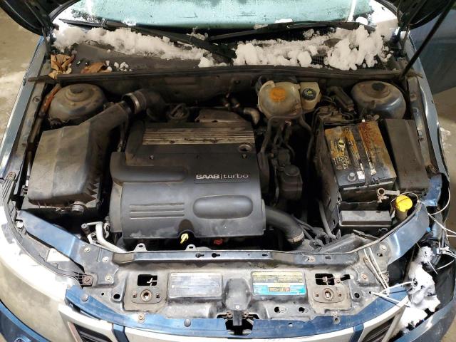 YS3FB46Y781013030 - 2008 SAAB 9-3 2.0T BLUE photo 11