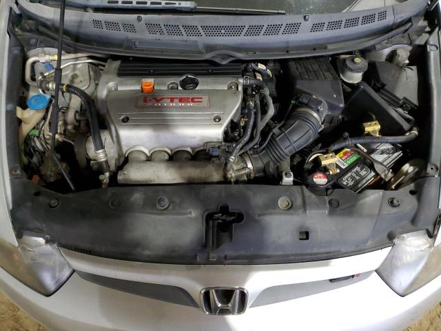 2HGFG21526H702080 - 2006 HONDA CIVIC SI SILVER photo 11