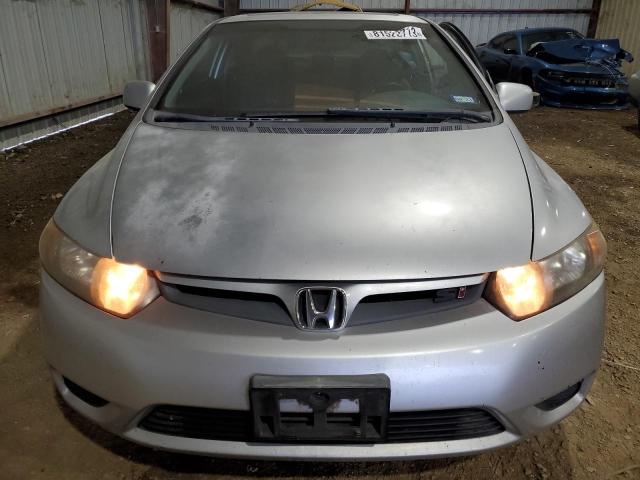 2HGFG21526H702080 - 2006 HONDA CIVIC SI SILVER photo 5