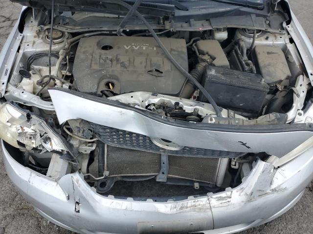 JTDBL40E099064597 - 2009 TOYOTA COROLLA BASE GRAY photo 11