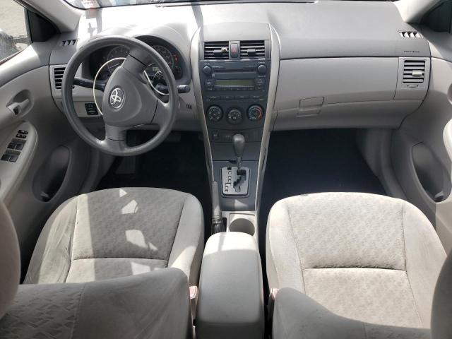 JTDBL40E099064597 - 2009 TOYOTA COROLLA BASE GRAY photo 8