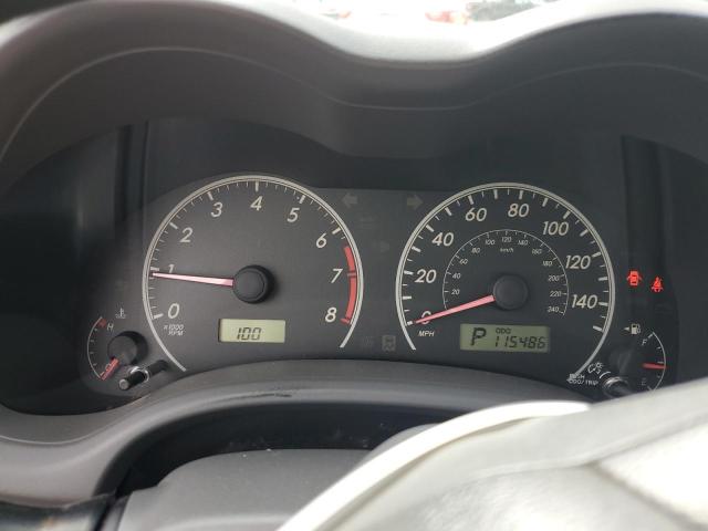 JTDBL40E099064597 - 2009 TOYOTA COROLLA BASE GRAY photo 9