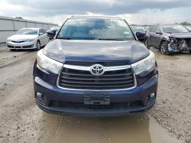 5TDJKRFH2GS342198 - 2016 TOYOTA HIGHLANDER XLE ლურჯი ფოტო 5