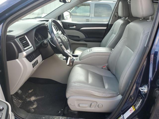 5TDJKRFH2GS342198 - 2016 TOYOTA HIGHLANDER XLE ლურჯი ფოტო 7
