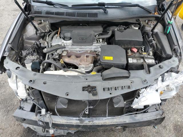 4T1BF1FK2CU153848 - 2012 TOYOTA CAMRY BASE GRAY photo 11