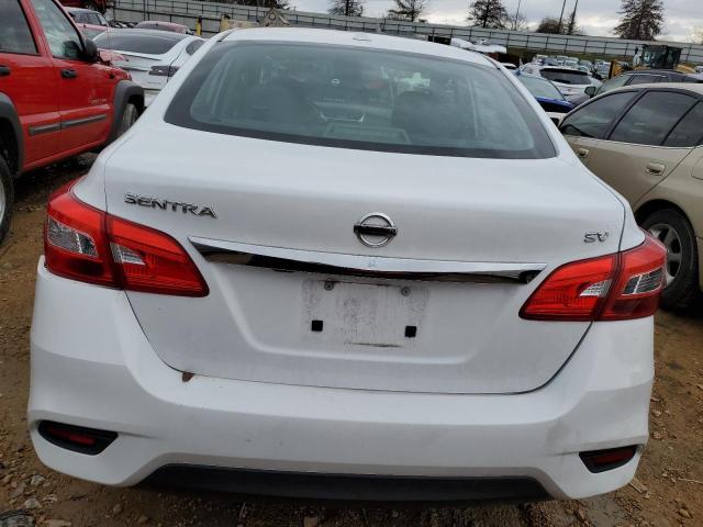 3N1AB7AP7JY254608 - 2018 NISSAN SENTRA S WHITE photo 6