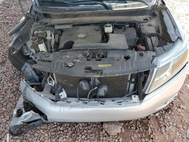 5N1AR2MN9FC660388 - 2015 NISSAN PATHFINDER S GRAY photo 12