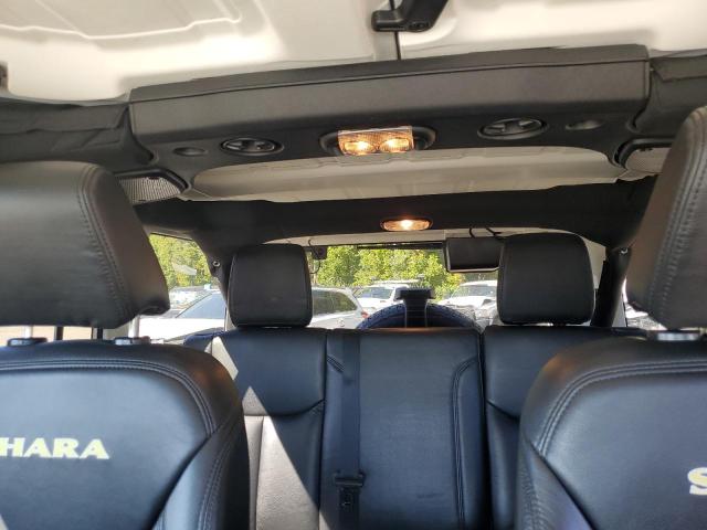 1C4HJWEG8HL734839 - 2017 JEEP WRANGLER U SAHARA WHITE photo 10