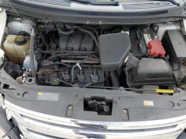 2FMDK3JC4CBA91195 - 2012 FORD EDGE SEL 白色 照片 11