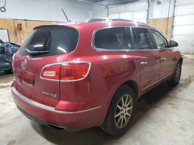 5GAKVBKD2EJ102294 - 2014 BUICK ENCLAVE RED photo 3