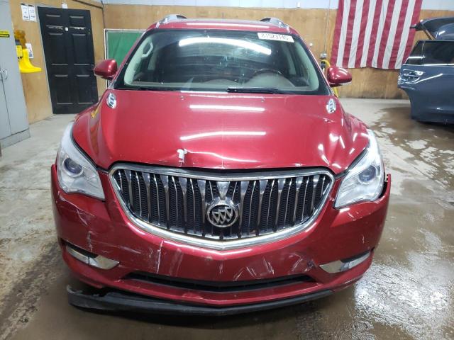 5GAKVBKD2EJ102294 - 2014 BUICK ENCLAVE RED photo 5