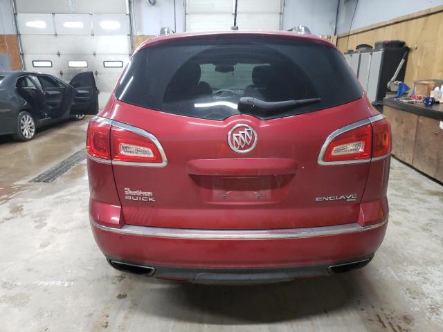 5GAKVBKD2EJ102294 - 2014 BUICK ENCLAVE RED photo 6