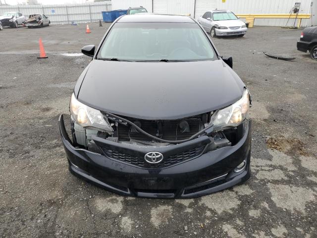 4T1BF1FK1CU049660 - 2012 TOYOTA CAMRY BASE BLACK photo 5