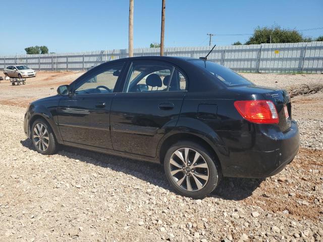 KNADH4A32B6913818 - 2011 KIA RIO BASE BLACK photo 2