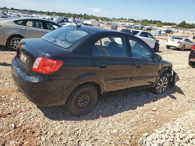 KNADH4A32B6913818 - 2011 KIA RIO BASE BLACK photo 3