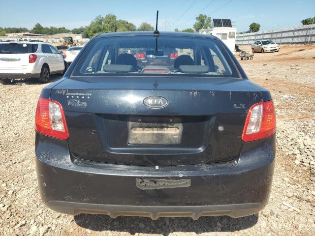 KNADH4A32B6913818 - 2011 KIA RIO BASE BLACK photo 6