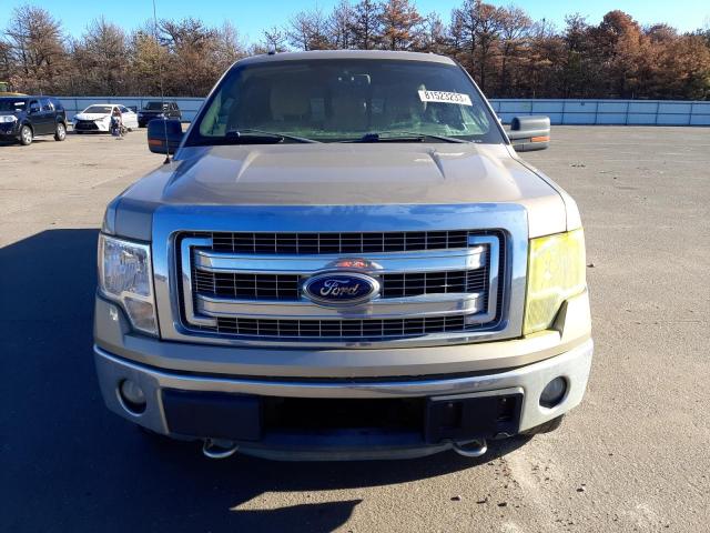 1FTFW1ET4DFA00832 - 2013 FORD F-150 SUPERCREW BEIGE photo 5