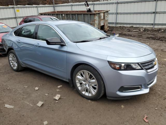 1G11Y5SL1EU114874 - 2014 CHEVROLET IMPALA LS BLUE photo 4