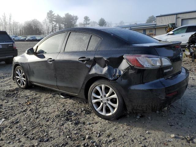 JM1BL1S60A1166229 - 2010 MAZDA 3 S BLACK photo 2