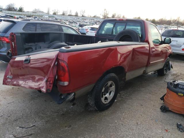 1FTRF17W72NA09659 - 2002 FORD F150 BURGUNDY photo 3