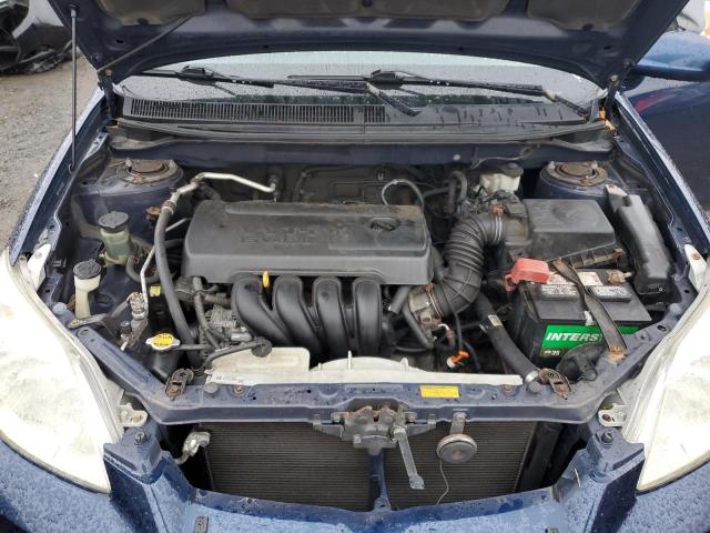 2T1KR32E87C682439 - 2007 TOYOTA COROLLA MA XR BLUE photo 11