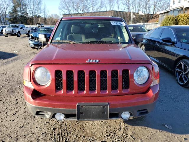 1C4NJRFBXCD689607 - 2012 JEEP PATRIOT LATITUDE BURGUNDY photo 5