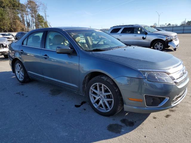 3FAHP0JG7BR283659 - 2011 FORD FUSION SEL GREEN photo 4