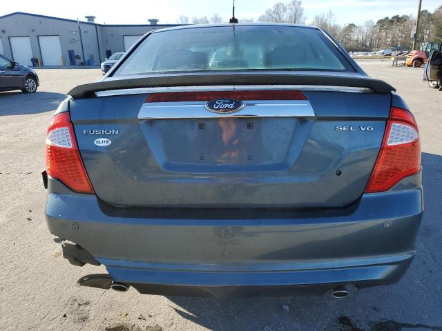 3FAHP0JG7BR283659 - 2011 FORD FUSION SEL GREEN photo 6